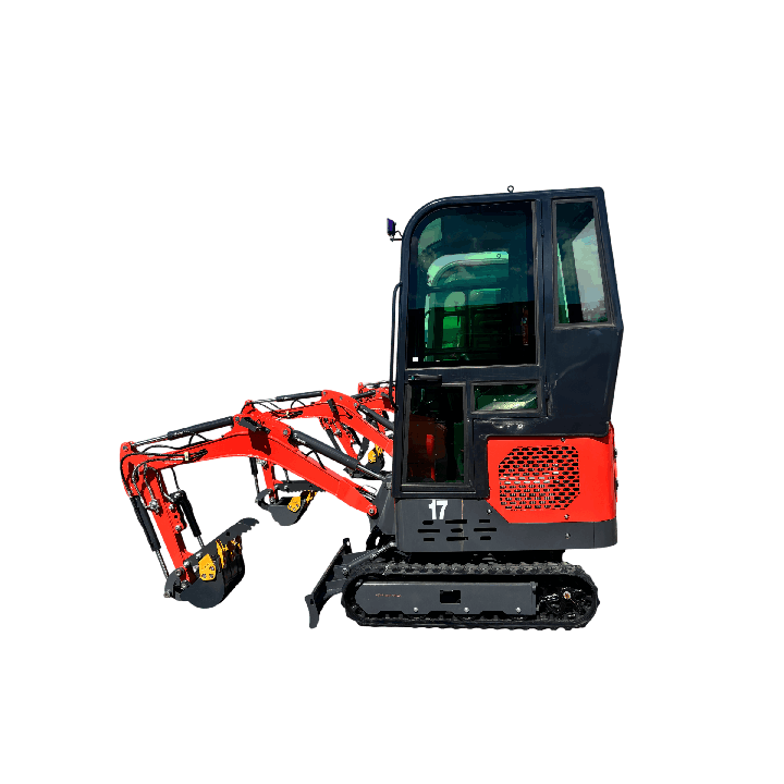 Vikšrinis mini ekskavatorius TUKO VT17 LAIDONG385 18.8kW (dyzelinis) darbinis svoris 1700kg