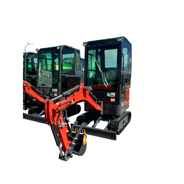 Vikšrinis mini ekskavatorius TUKO VT17 LAIDONG385 18.8kW (dyzelinis) darbinis svoris 1700kg (PILOTINIS VALDYMAS)