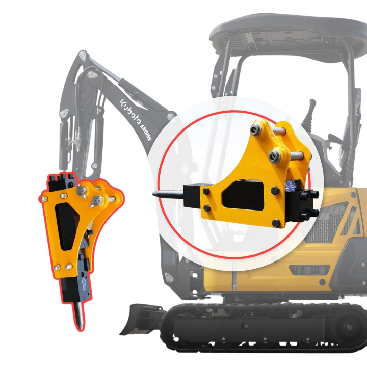 Hidraulinis plaktukas ekskavatoriui 400mm