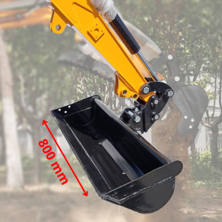 Planiravimo kaušas mini ekskavatoriui 800 mm
