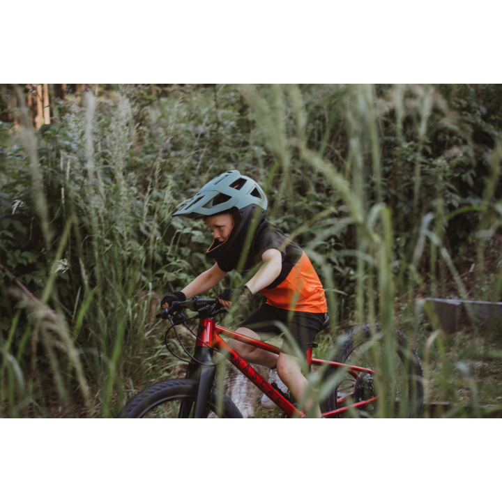 Šalmas FORCE DROP downhill green-black XS-S (51–54 cm)