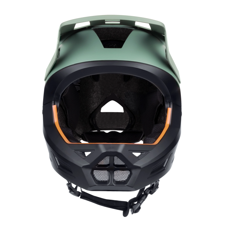 Šalmas FORCE DROP downhill green-black XS-S (51–54 cm)