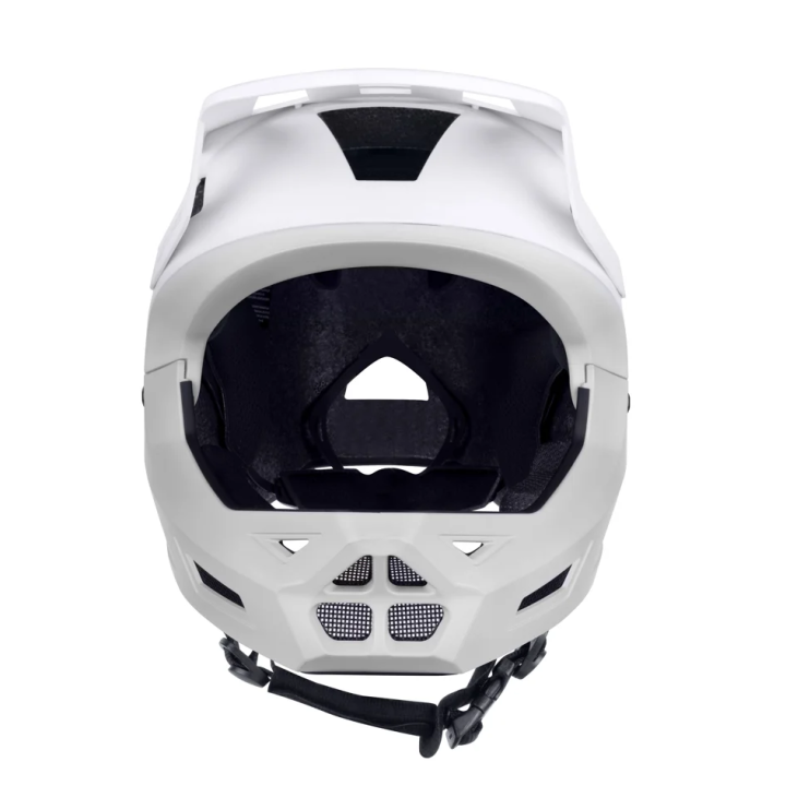 Šalmas FORCE DROP  downhill white-grey (L-XL 58-61cm)