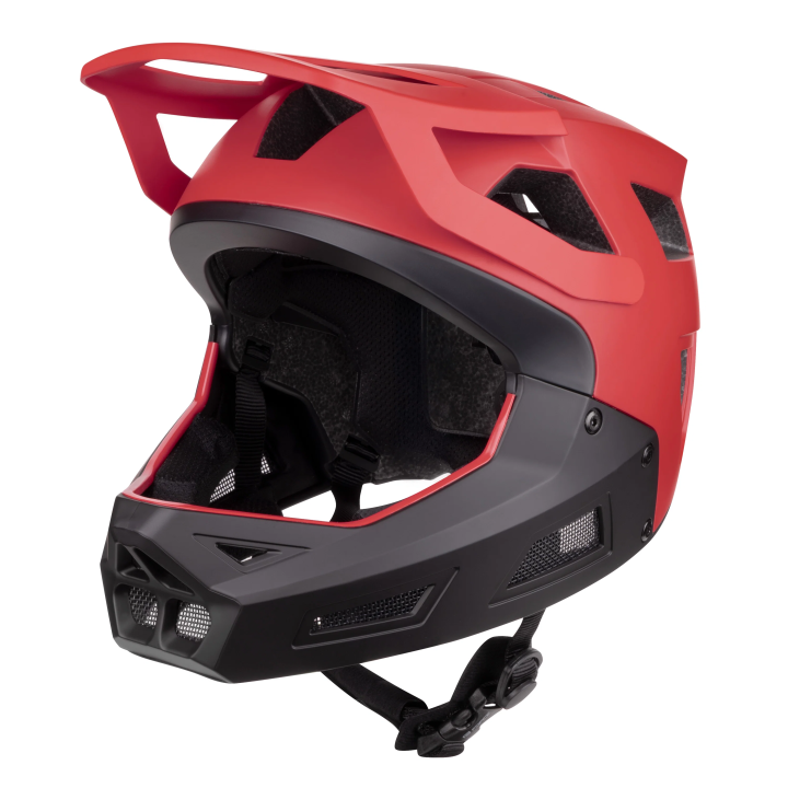 Šalmas FORCE DROP downhill red-black XS-S (51–54 cm)