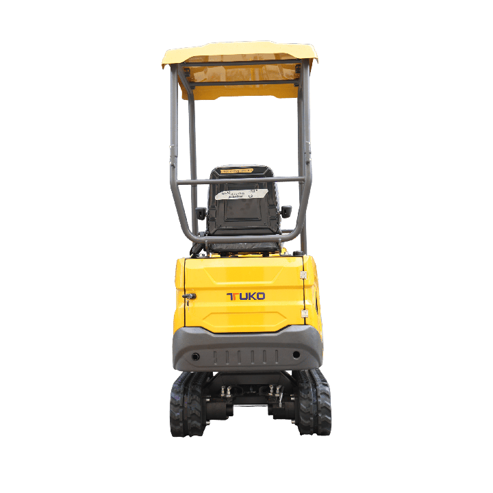 Vikšrinis mini ekskavatorius su stogeliu TUKO KW12 KOOP KD192FC 7.6kW darbinis svoris 1.2 Tonos